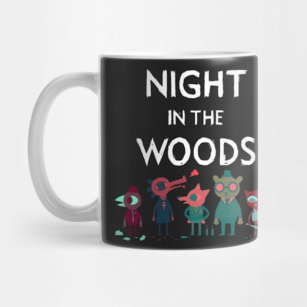 Night in the Woods T-Shirt by ahighbluecat